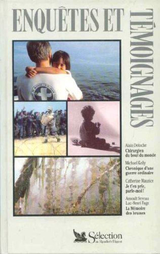 Chirurgien du bout du monde, Chronique d'une guerre ordinaire, Je t'en prie parle moi, La memoire des brumes book