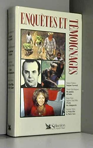 Enquêtes et témoignages.. 39. Enquêtes et témoignages. Bonjour Farewell Books