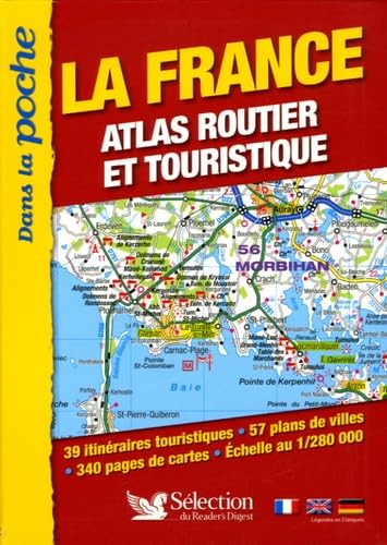 La France dans la poche: Atlas routier et touristique book