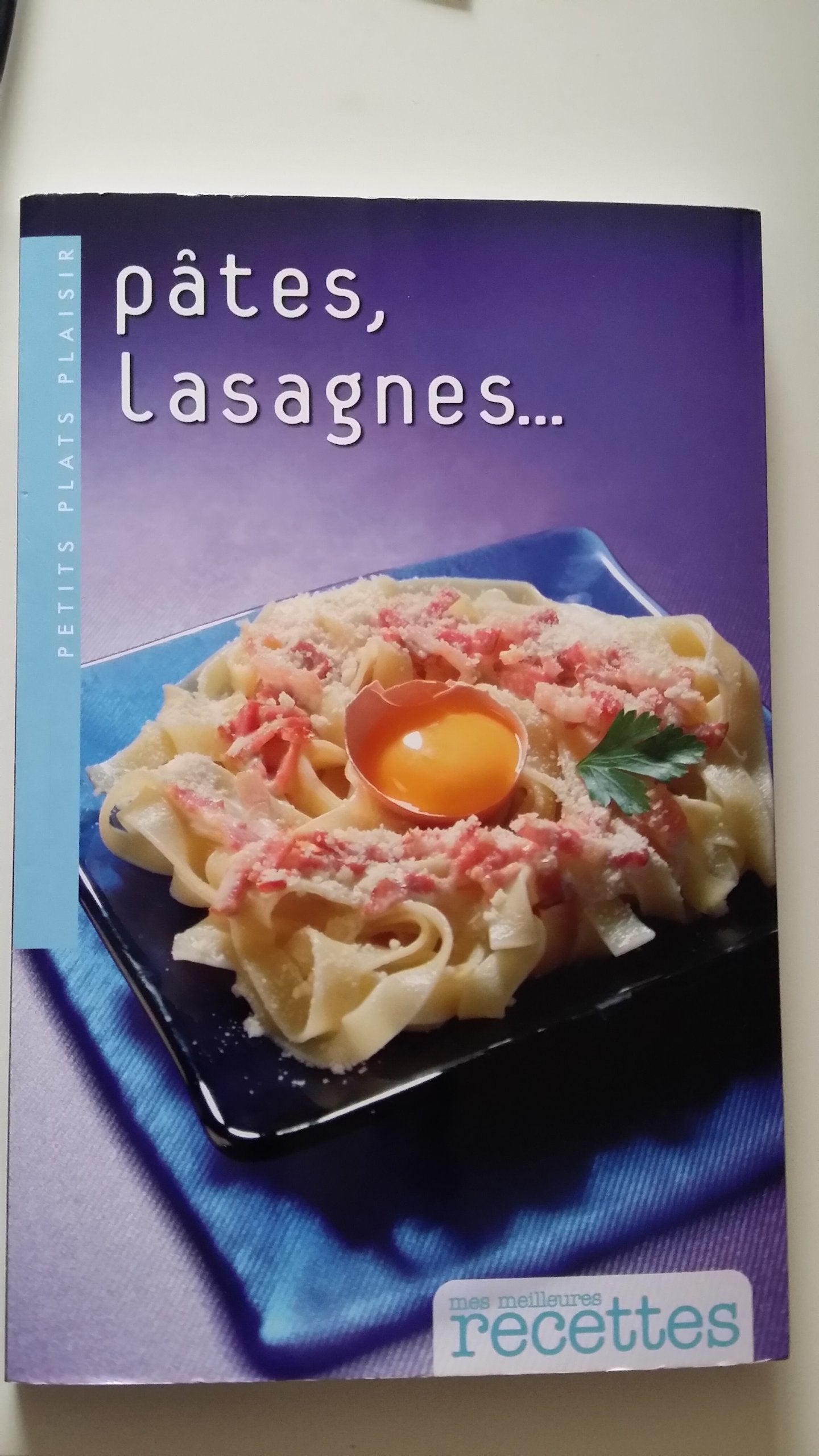 PATES, LASAGNES...- PETITS PLATS PLAISIR- COLLECTION MES MEILLEURES RECETTES Books