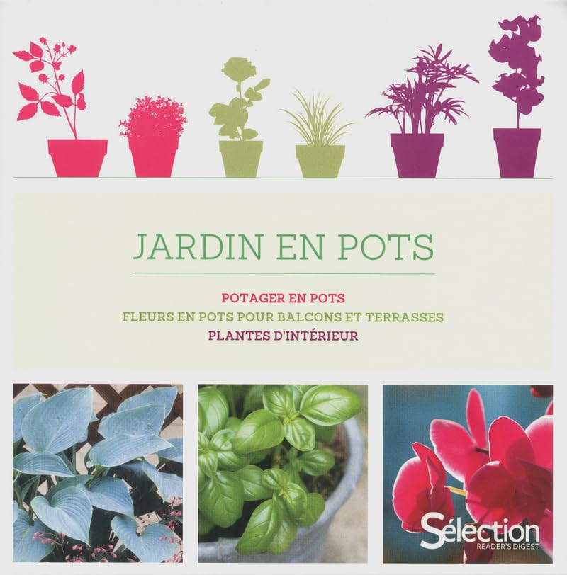 Coffret Jardin en pots: Coffret 3 volumes : Plantes d'intérieur ; Fleurs en pots pour blacons et terrasses ; Potager en pots Leisure, Home & Garden