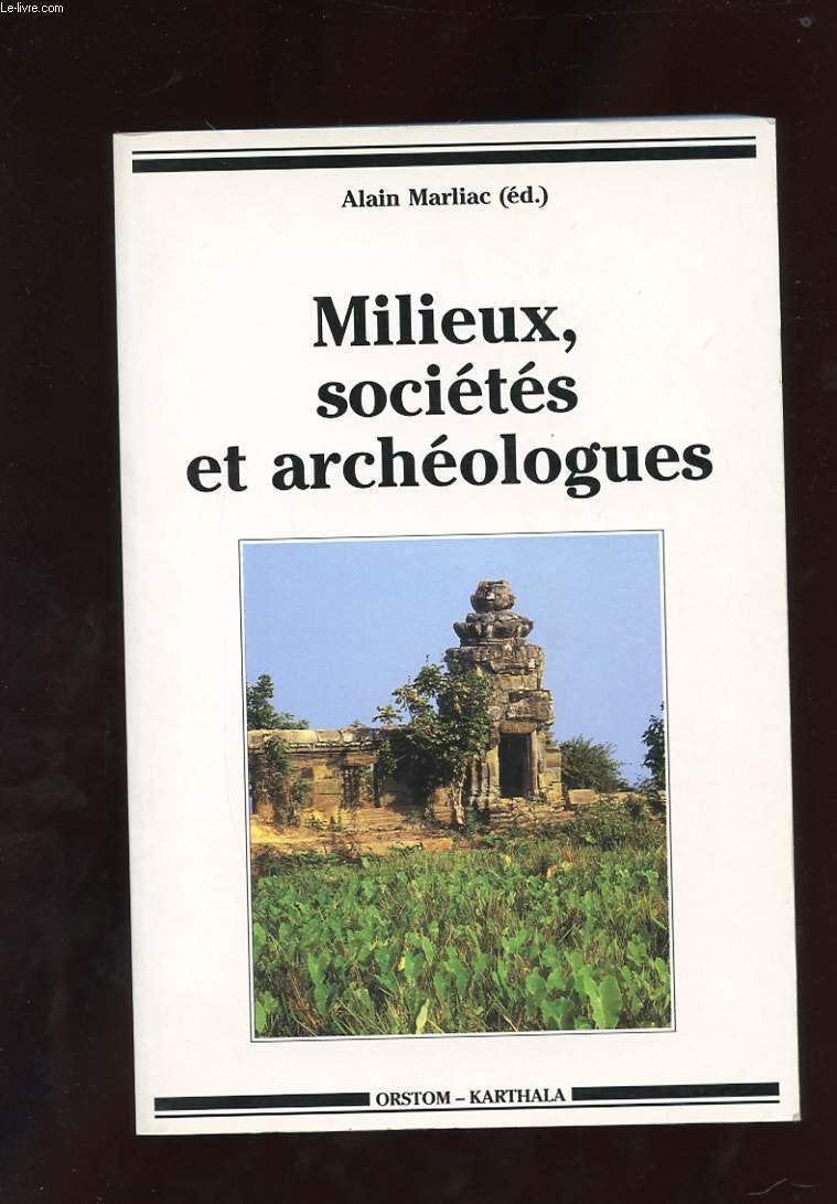 Milieux, sociétés et archéologues Books