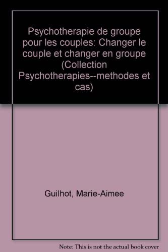 Psychothérapie de groupe pour les couples Books