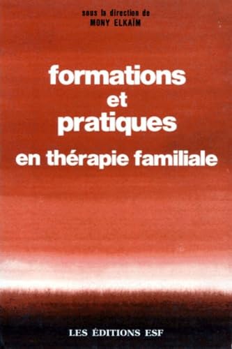 Formations et pratiques en thérapie familiale Books