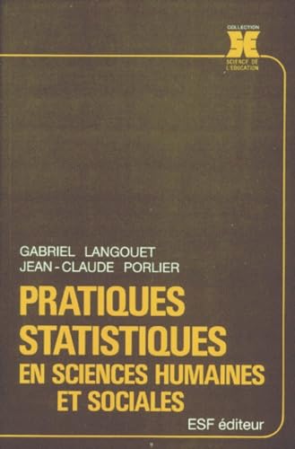 Pratiques statistiques en sciences humaines et sociales book