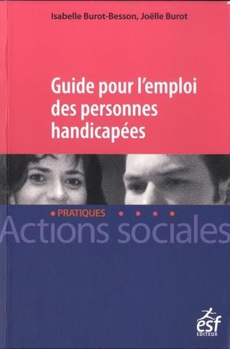 Guide pour l'emploi des personnnes handicapées book