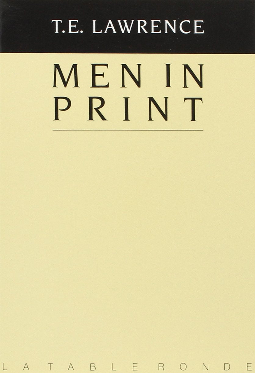 Men in print: Essais littéraires book