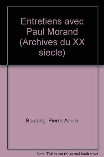 Entretiens: Avec Jean José Marchand book