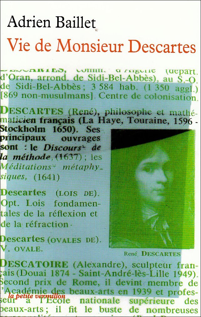 Vie de Monsieur Descartes Contemporary literature
