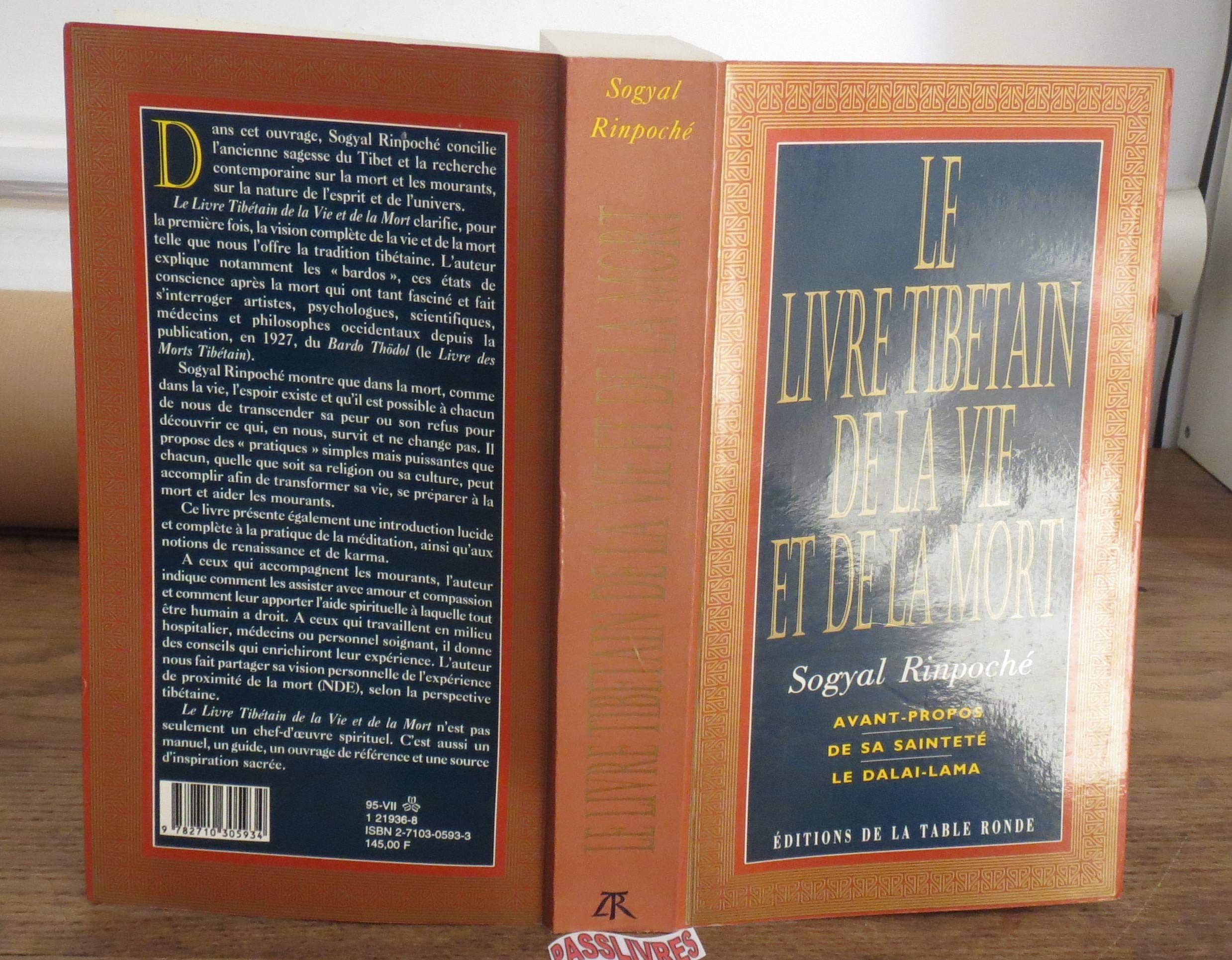 Le livre tibétain de la vie et de la mort Religion & Esotericism