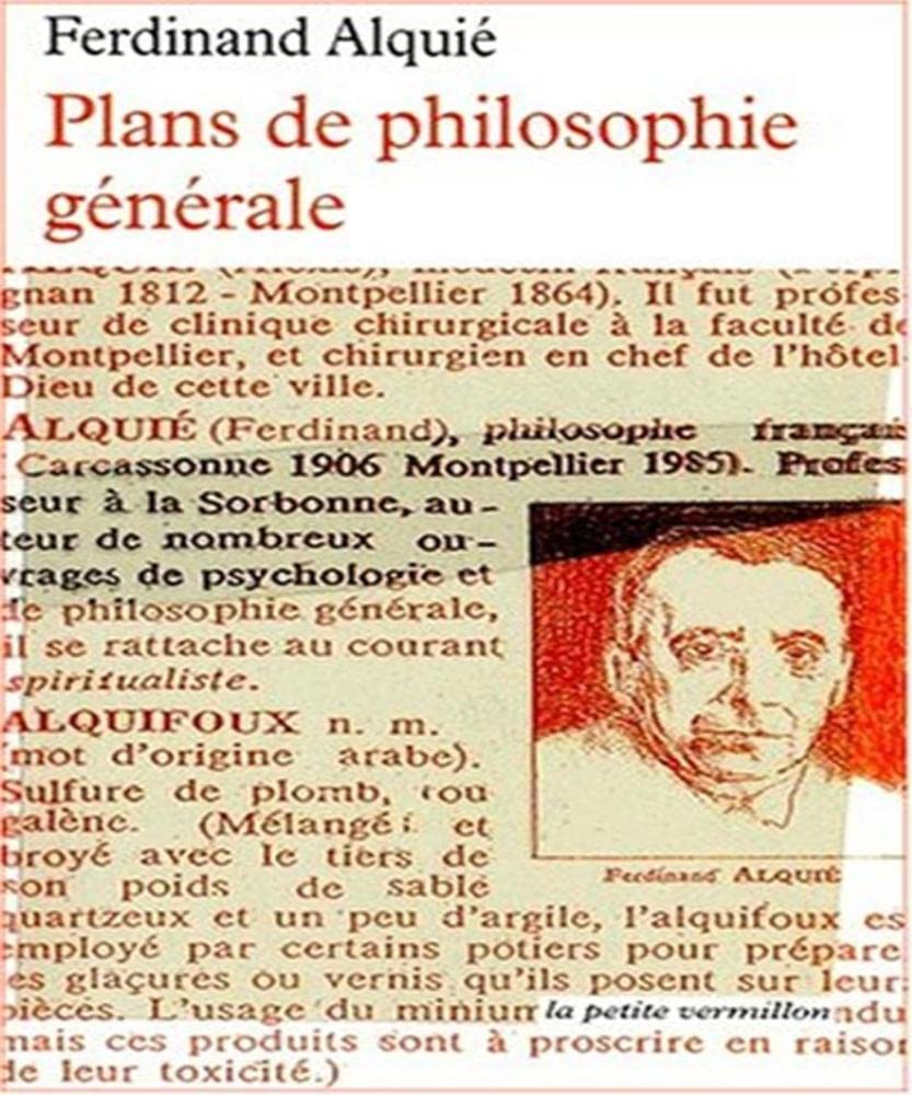 Plans de philosophie générale Contemporary literature