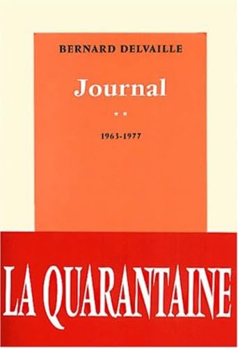 Journal, numéro 2 : années 1963 à 1977 book