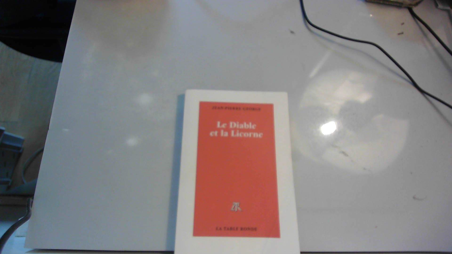 Le Diable et la Licorne: Métaphysique du strip-tease Contemporary literature