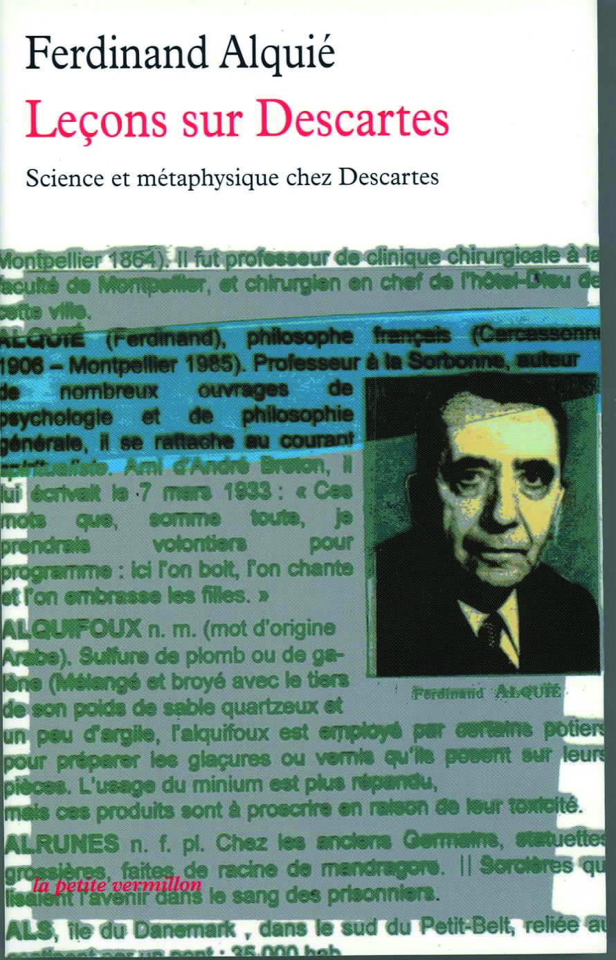 Leçons sur Descartes : Science et métaphysique chez Descartes Books