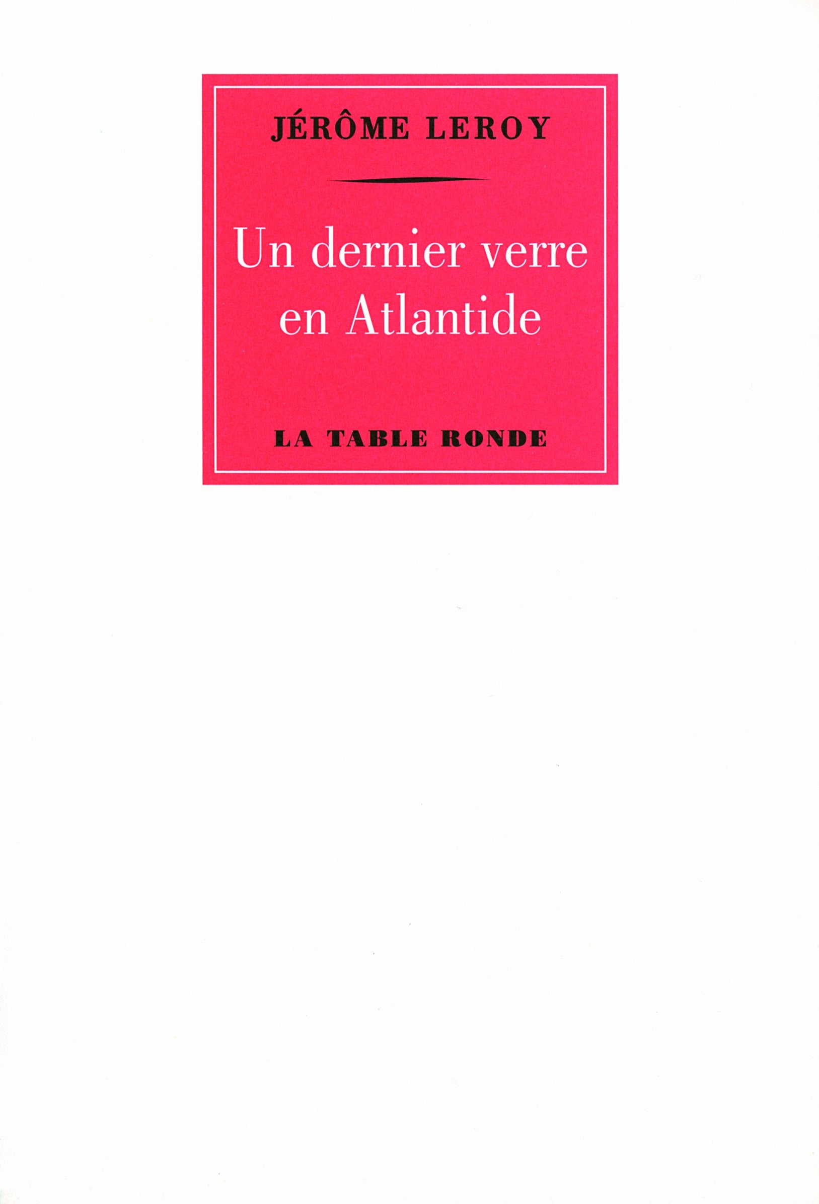 Un dernier verre en Atlantide Poetry