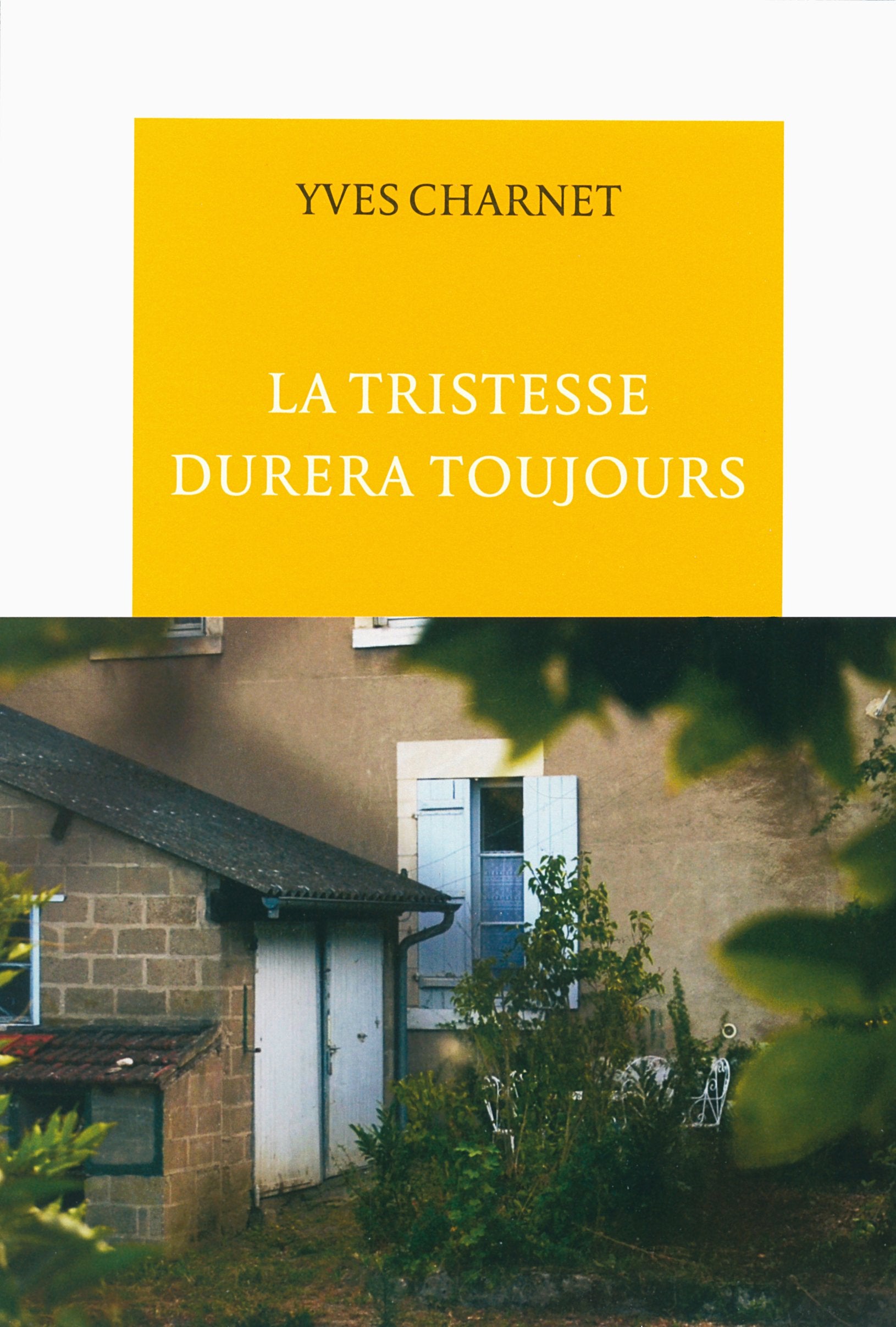 La tristesse durera toujours book