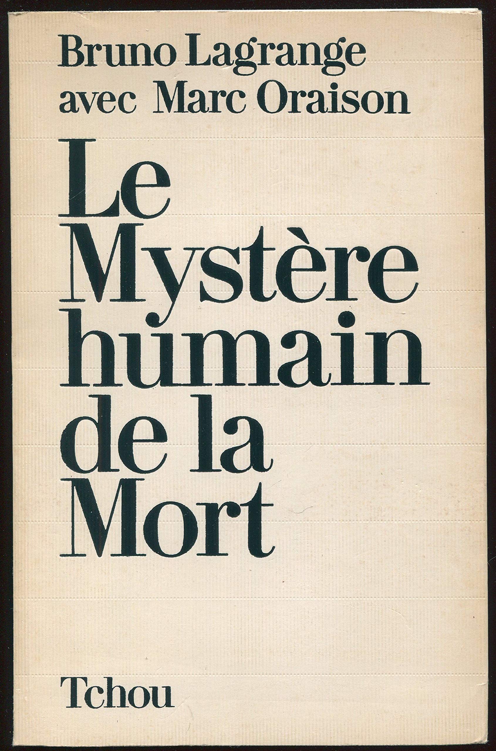 Le Mystère humain de la mort book