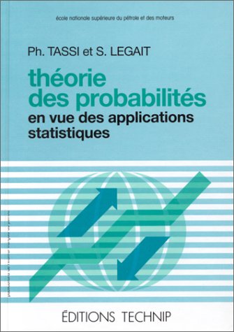 Théorie des probabilités en vue des applications statistiques Books