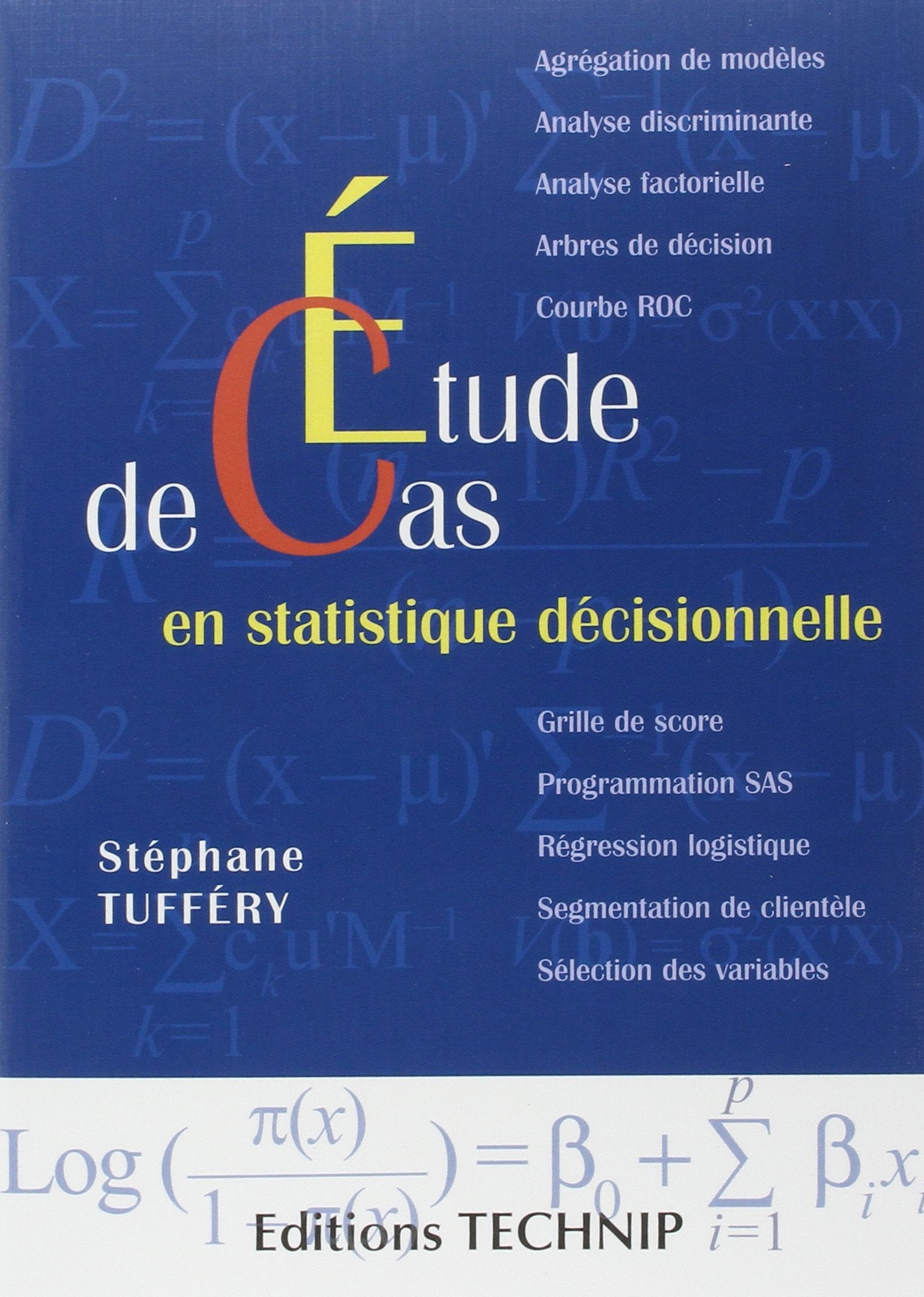 Etude de cas en statistique décisionnelle book