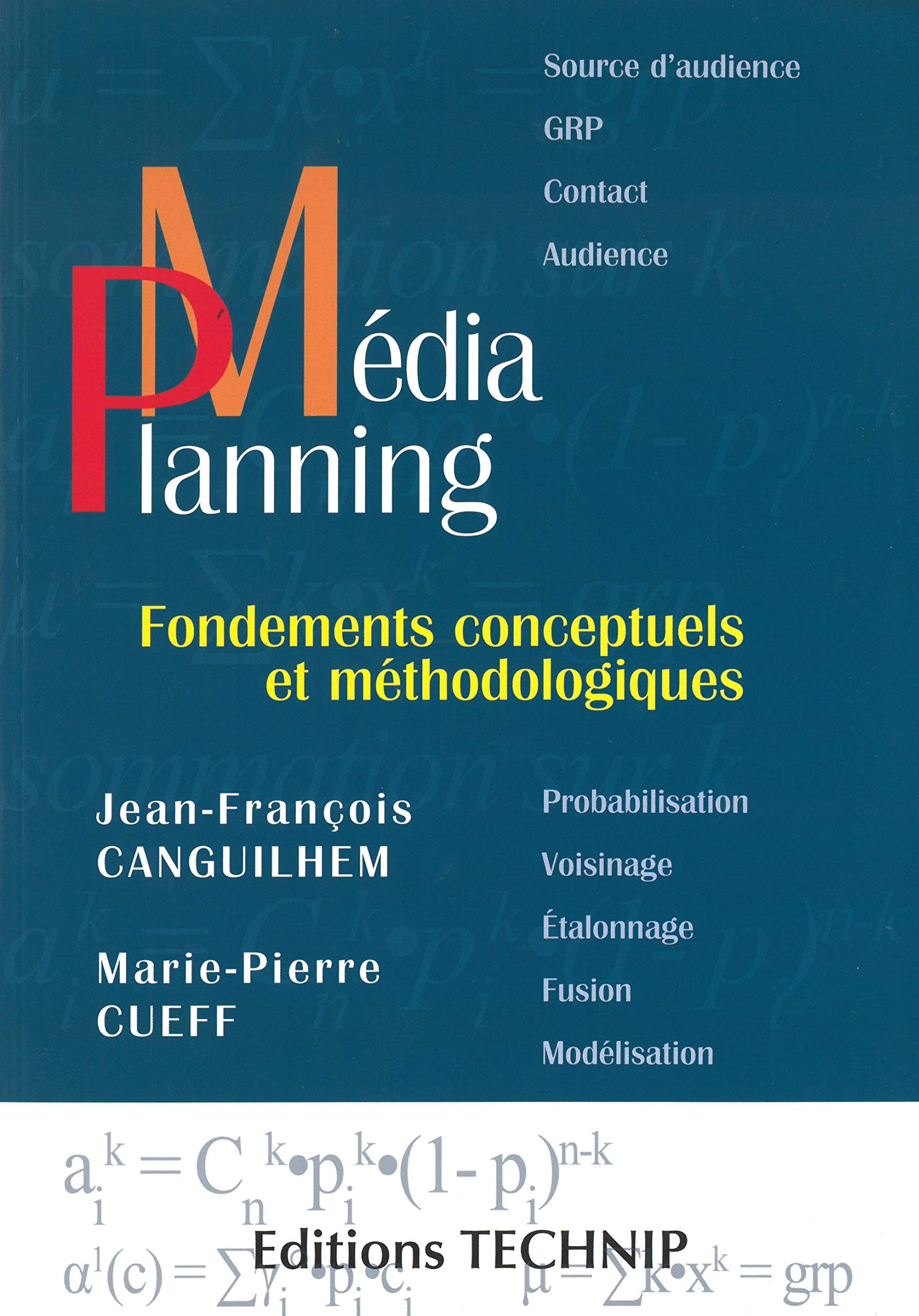 Médiaplanning - Fondements conceptuels et méthodologiques book