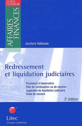 Redressement et Liquidation judiciaires (ancienne édition) book