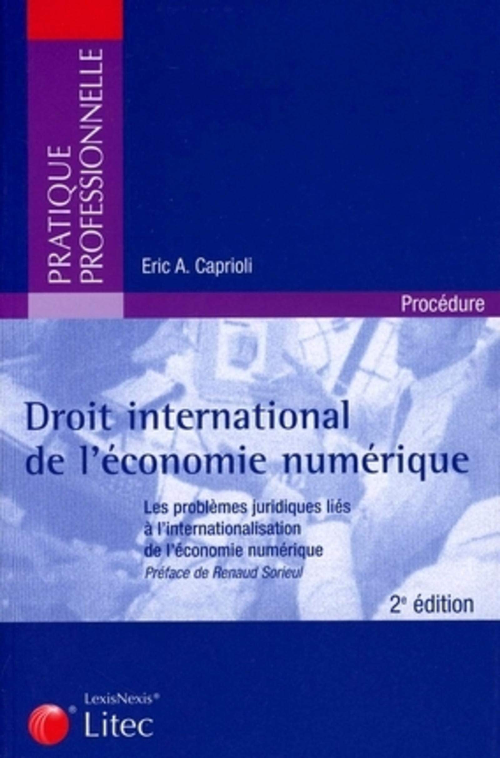 droit international de l economie numerique book