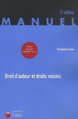Droit d'auteur et droits voisins Books