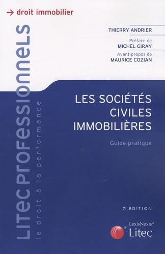 Les sociétés civiles immobilières: Guide pratique Books