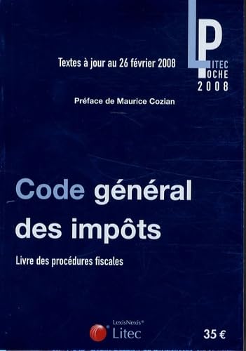 Code général des impôts, livre des procédures fiscales (ancienne édition) book
