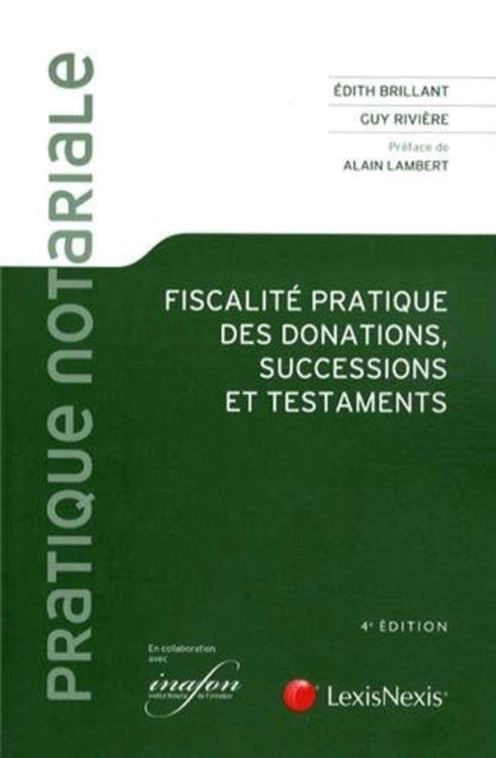 fiscalite pratique des donations, successions et testaments book
