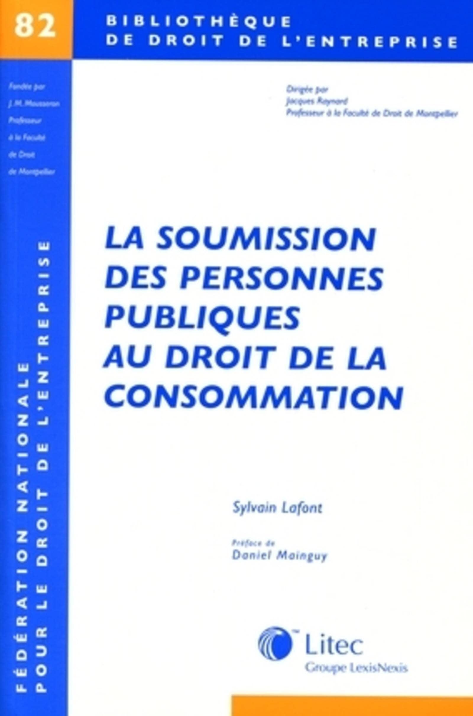 la soumission des personnes publiques au droit de la consommation book