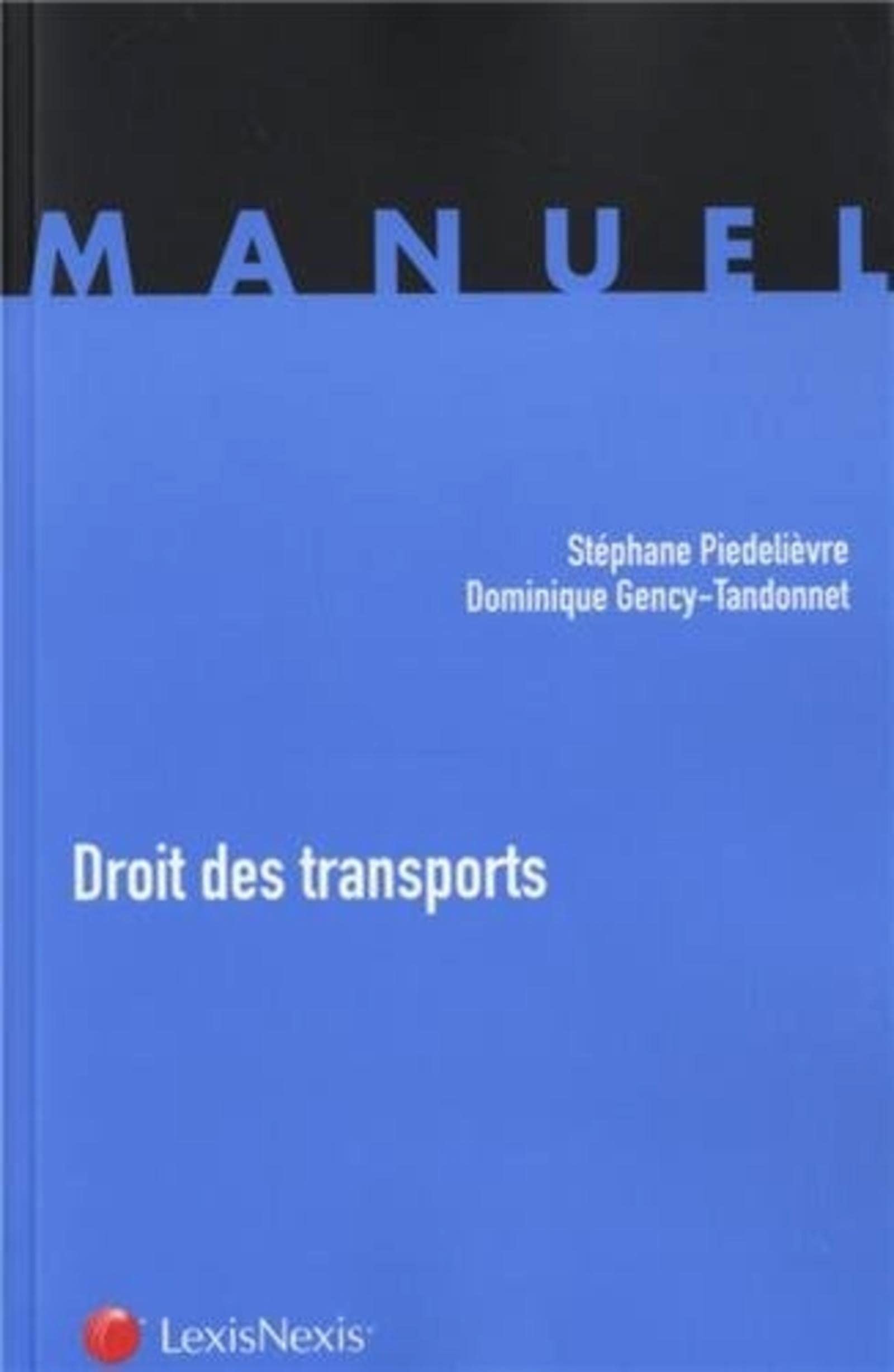 Droit des transports book
