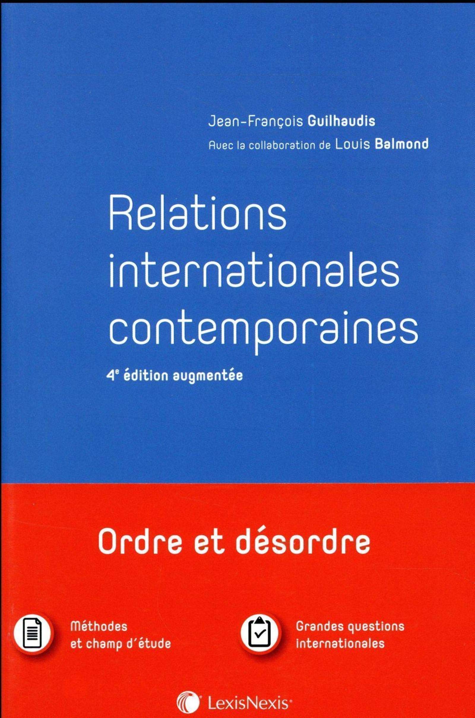 relations internationales contemporaines Law