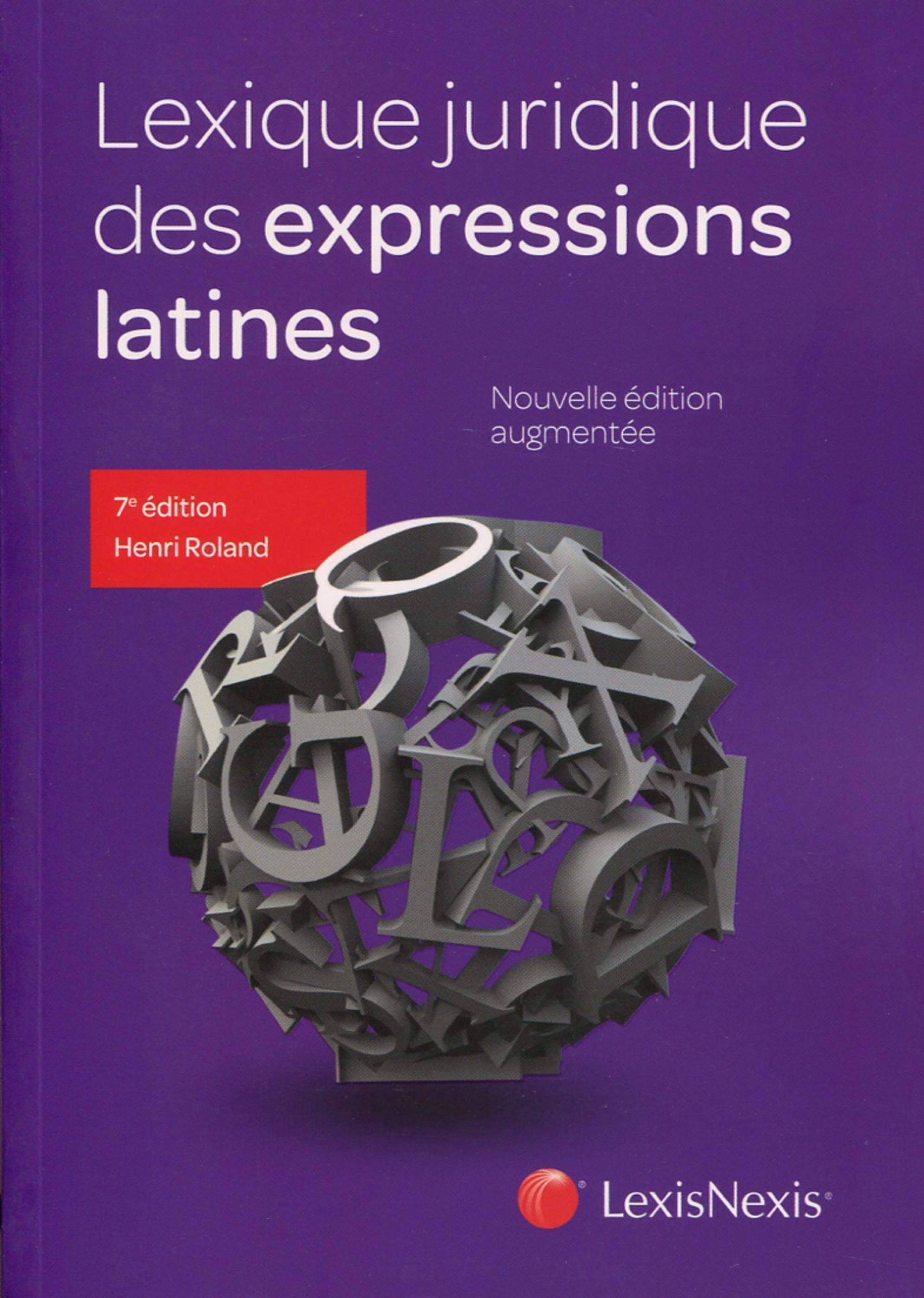 Lexique juridique des expressions latines book