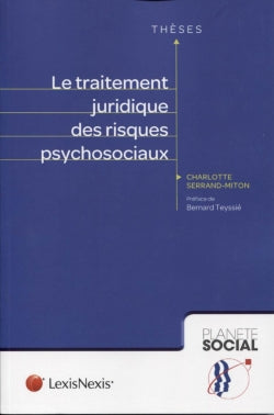 Le traitement juridique des risques psychosociaux book