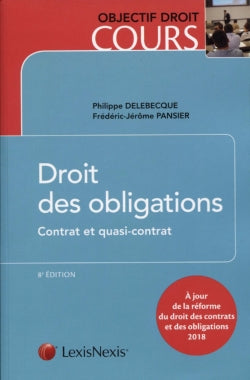 Droit des obligations. Vol. 1. Contrat et quasi-contrat book