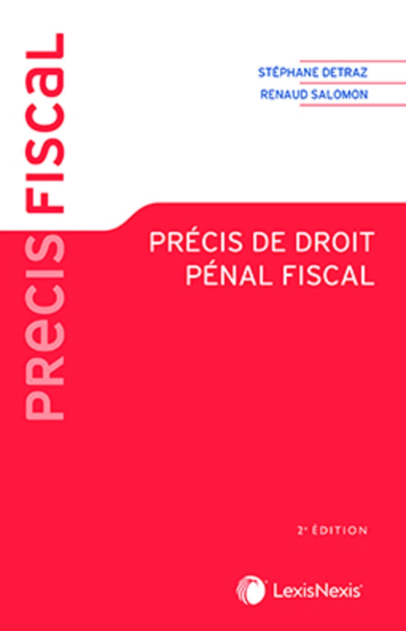 precis de droit penal fiscal book