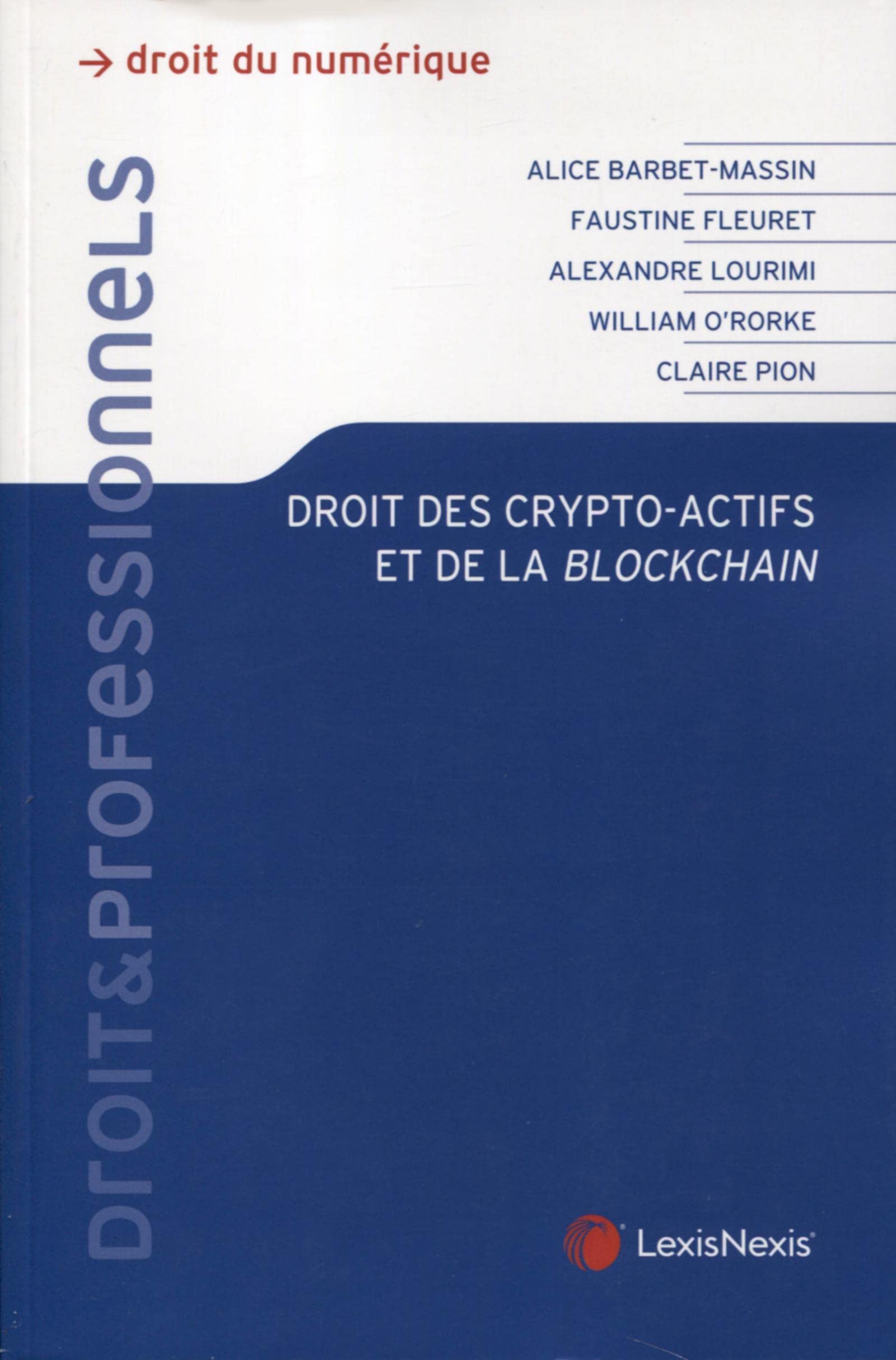 droit des crypto actifs et de la blockchain book