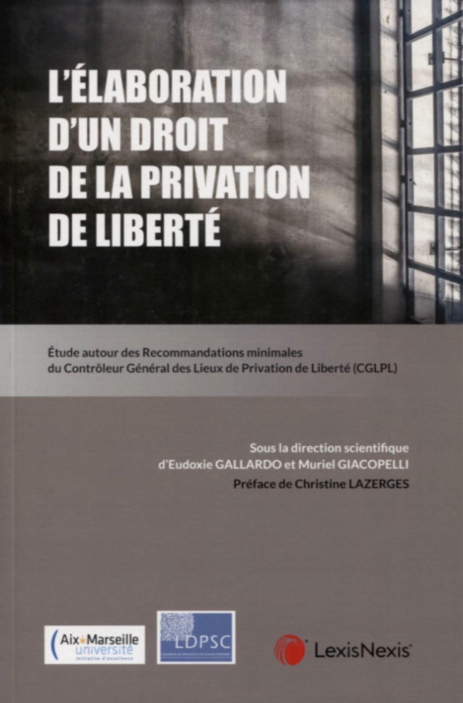 L'élaboration d'un droit de privation de liberté. Avis et recommandations du CGLPL book