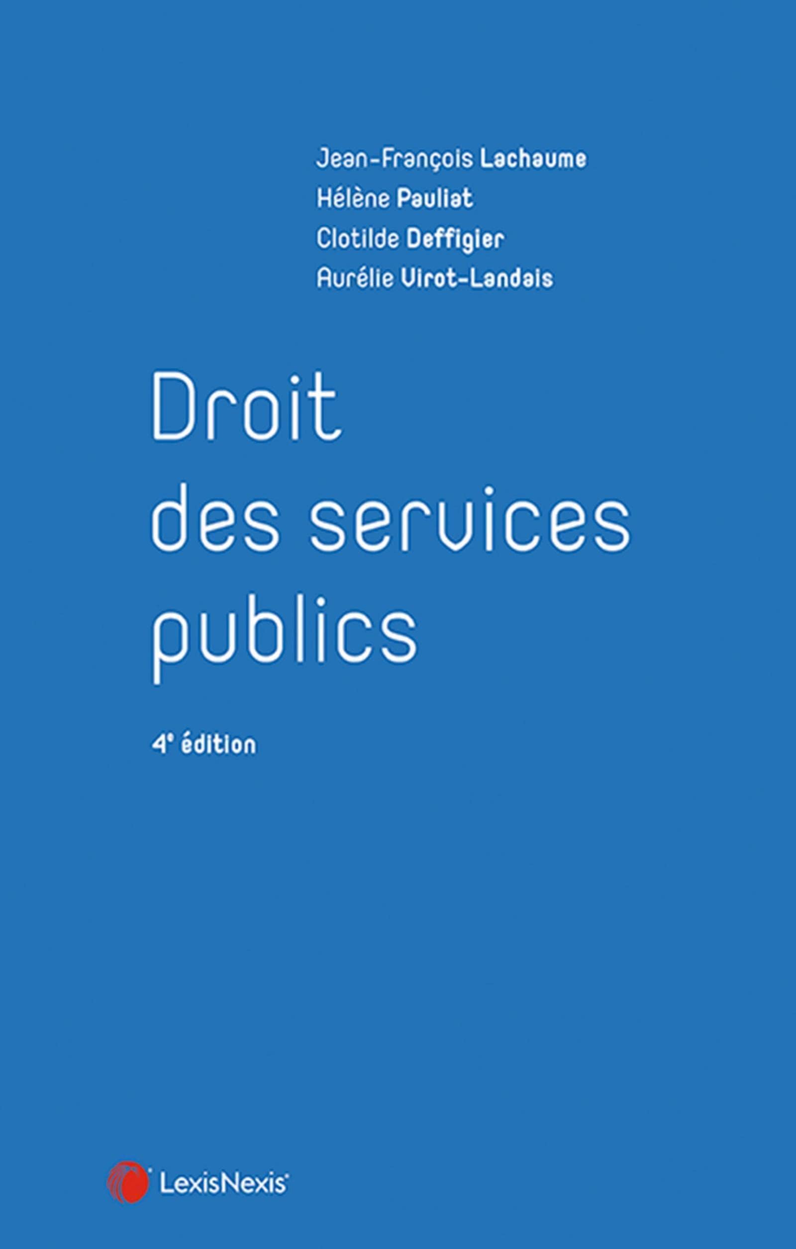 droit des services publics book