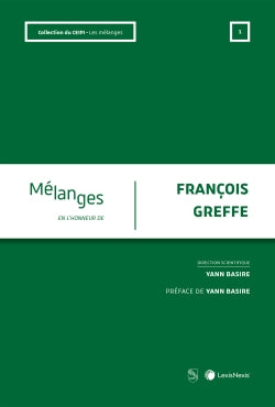Mélanges en l'honneur de François Greffe book