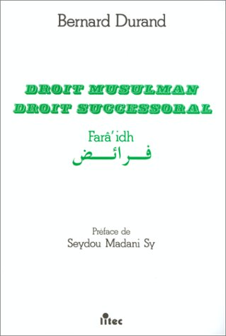 Droit musulman, droit successoral book