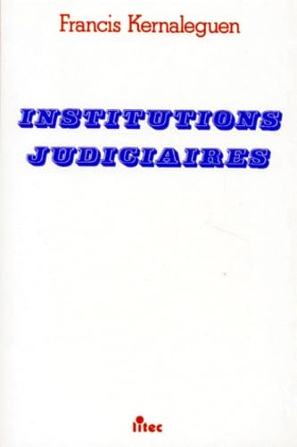 Institutions judiciaires (ancienne édition) book