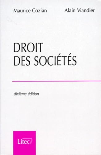 Droit des sociétés (ancienne édition) book