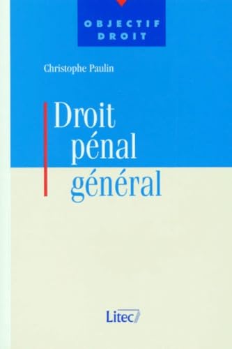 Droit pénal général, 1re édition (ancienne édition) book