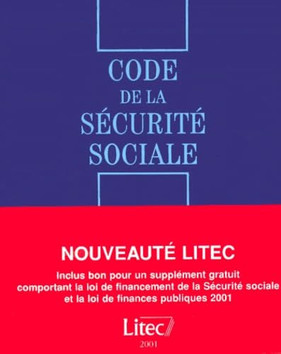 Code De La Securite Sociale. 2eme Edition A Jour Au 10 Septembre 2000 Books