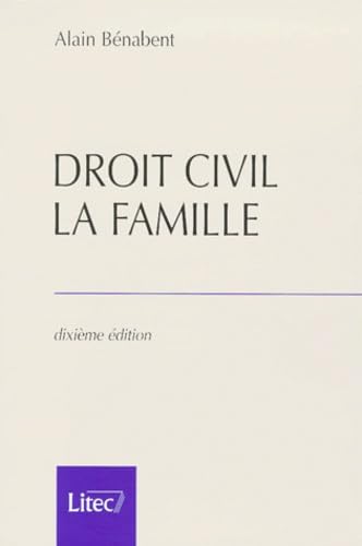 Droit civil - La Famille, 10e édition (ancienne édition) book