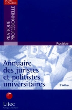Annuaire des juristes et politistes universitaires book