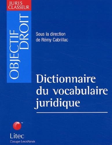 Dictionnaire Du Vocabulaire Juridique Books