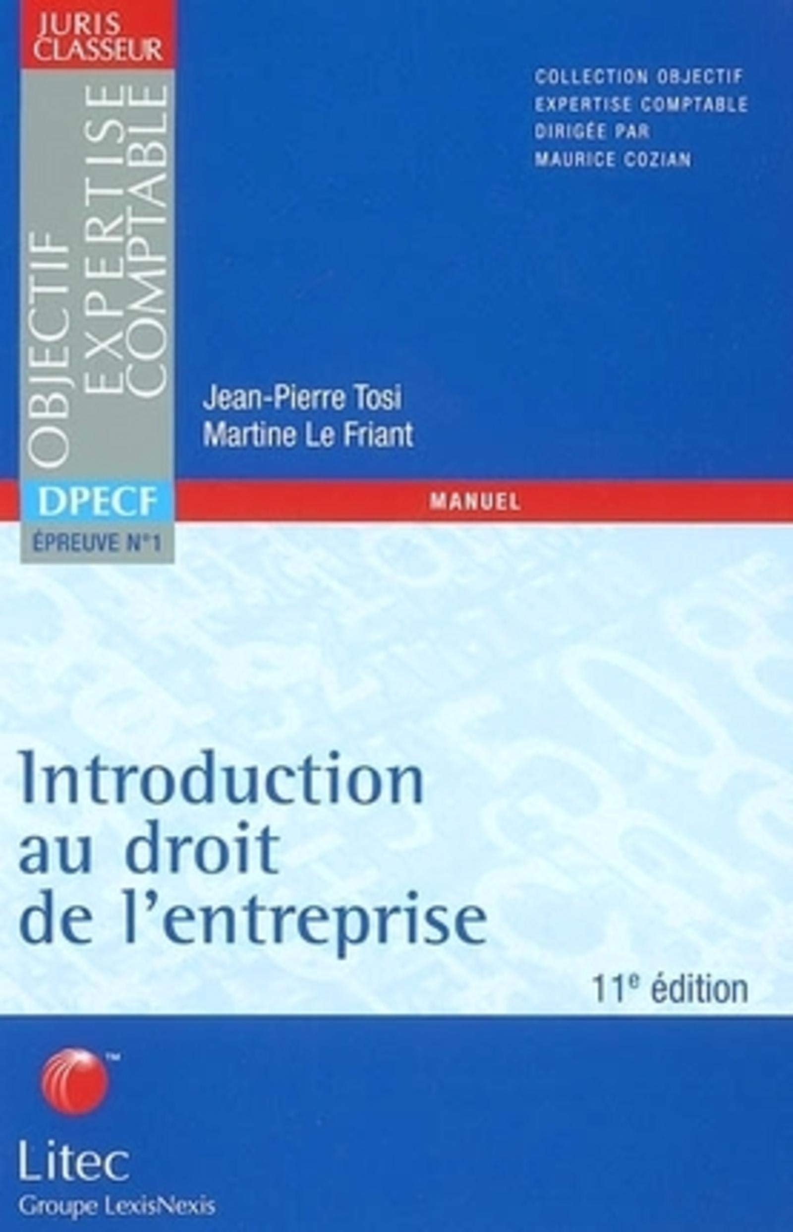 Introduction au droit de l'entreprise (ancienne édition) book